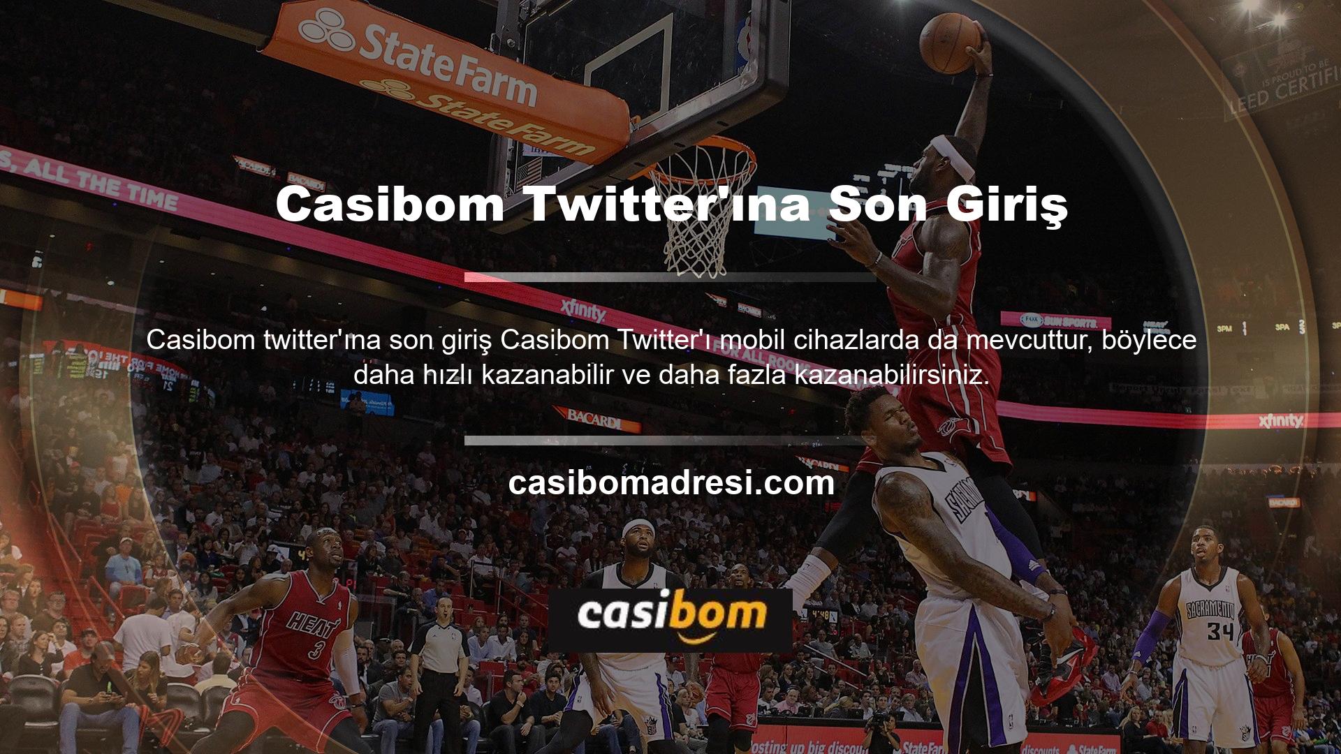 Seçkin ve kaliteli Türk Twitter bahis platformu Casibom en yeni girişi