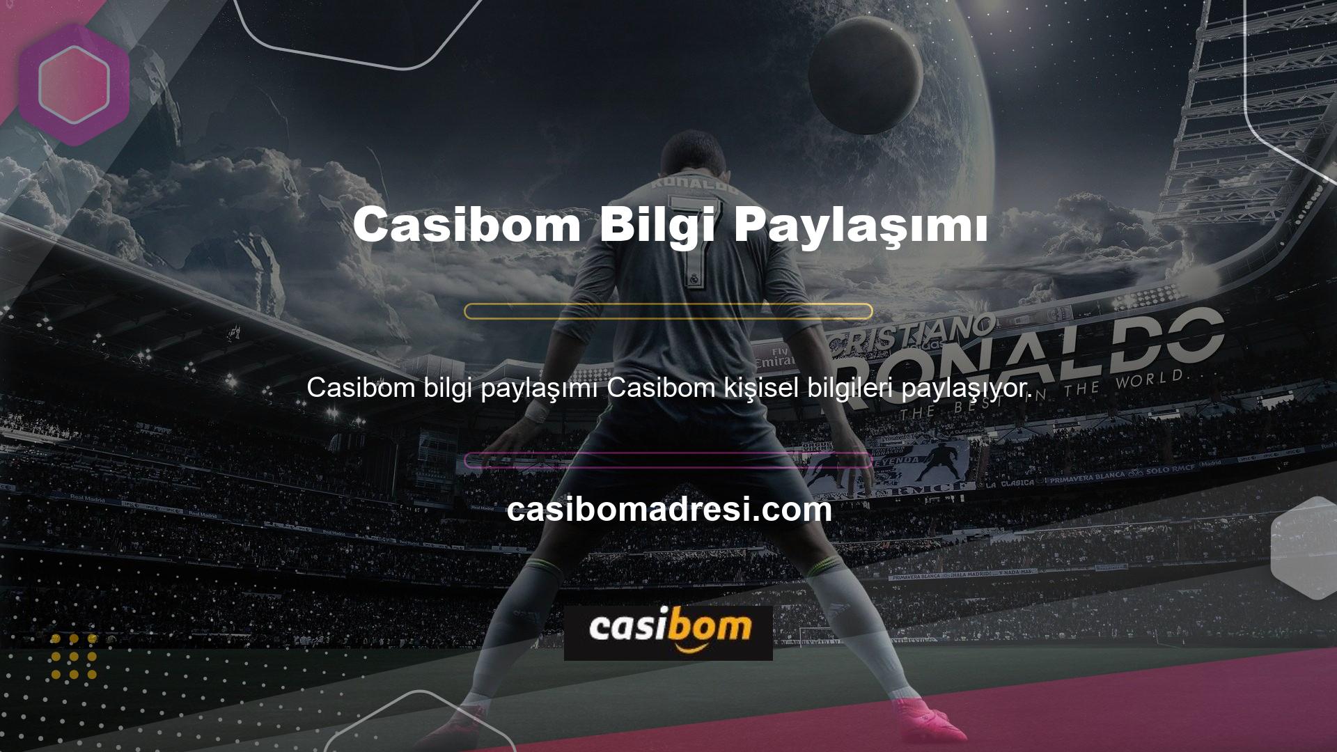 Casibom üyelik bilgileri üçüncü taraflarla paylaşılmıyor